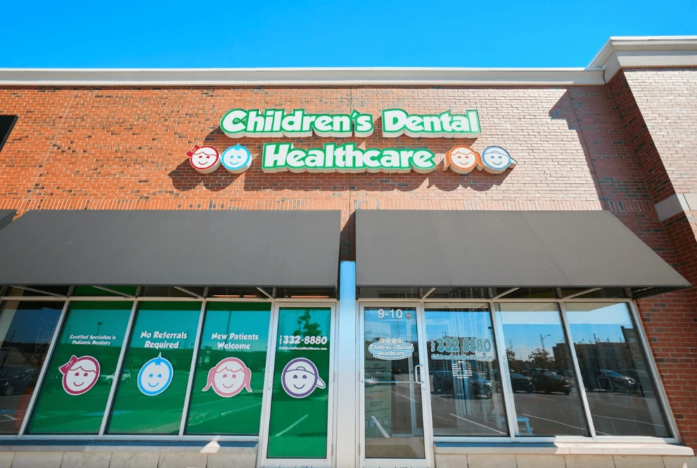 children dental healthcare enterence